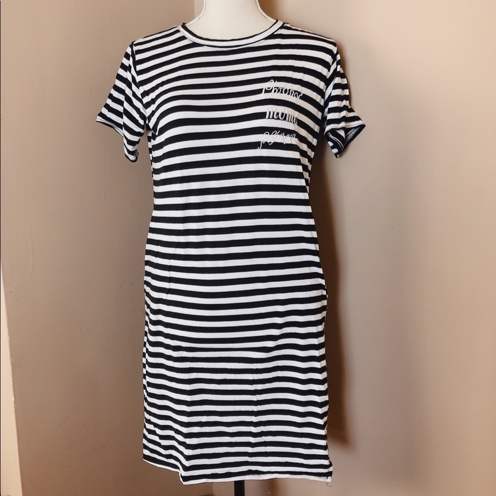 striped dress